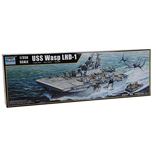 正規取扱店 並行輸入品 トランペッター 1 350 強襲揚陸艦 LHD-1 ワスプ
