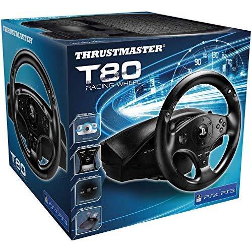 並行輸入品 Thrustmaster T80レーシングホイール（PS4 PC）はPS5ゲームで動作します