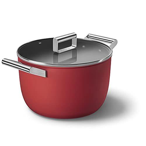 2021人気新作 並行輸入品 Smeg Cookware 50年代スタイル 8クォート