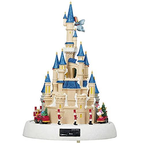 ムコントロ 並行輸入品 ディズニー アニメ クリスマス 城 ライト 音楽 17インチ きます