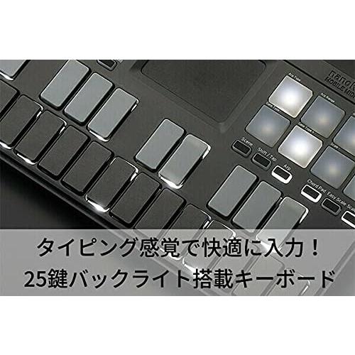 KORG 定番 USB/ワイヤレス オールインワン モバイルMIDIキーボード nanoKEY Studio 音楽制作 DTM A4サイズ コン｜plaza-unli｜03