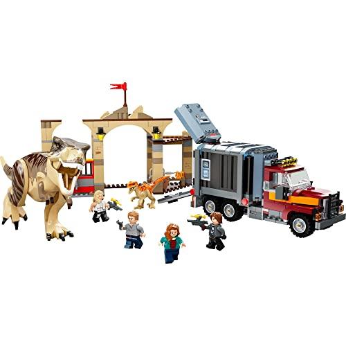 レゴ(LEGO) おもちゃ 恐竜 ジュラシックワールド T-レックスとアトロキラプトルの大脱走 76948 ブロック プレゼント きょうりゅう｜plaza-unli｜02