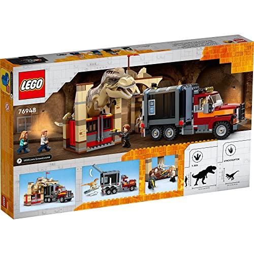 レゴ(LEGO) おもちゃ 恐竜 ジュラシックワールド T-レックスとアトロキラプトルの大脱走 76948 ブロック プレゼント きょうりゅう｜plaza-unli｜04