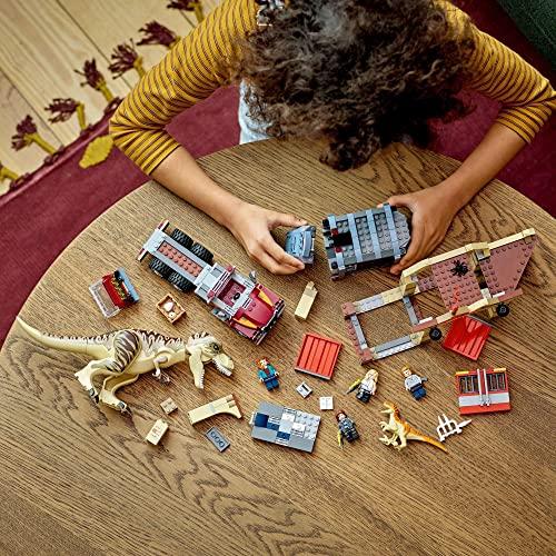 レゴ(LEGO) おもちゃ 恐竜 ジュラシックワールド T-レックスとアトロキラプトルの大脱走 76948 ブロック プレゼント きょうりゅう｜plaza-unli｜06