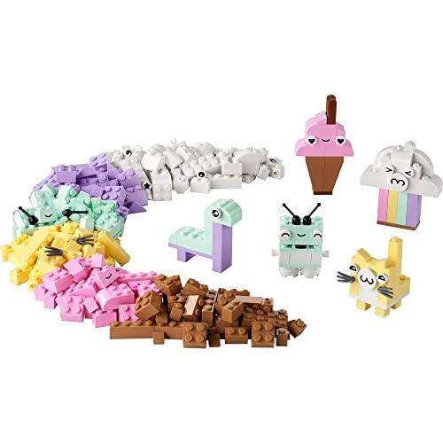 レゴ(LEGO) クラシック アイデアパーツ(パステルカラー) 11028 おもちゃ ブロック プレゼント 知育 クリエイティブ 男の子 女の子｜plaza-unli｜04