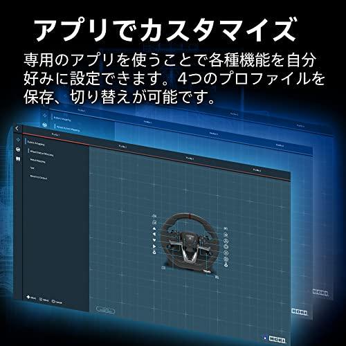 ホリ【グランツーリスモ7対応】レーシングホイール エイペックス for PlayStationR5PlayStationR4PC【SONYライセ｜plaza-unli｜05