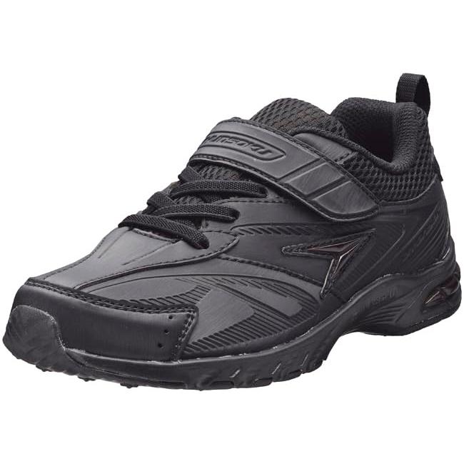 シュンソク] スニーカー キッズ 男の子 女の子 白 黒 通学靴