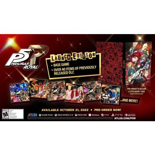 Persona 5 Royal: Steelbook Launch Edition（輸入版：北米）- Switch｜plaza-unli｜04