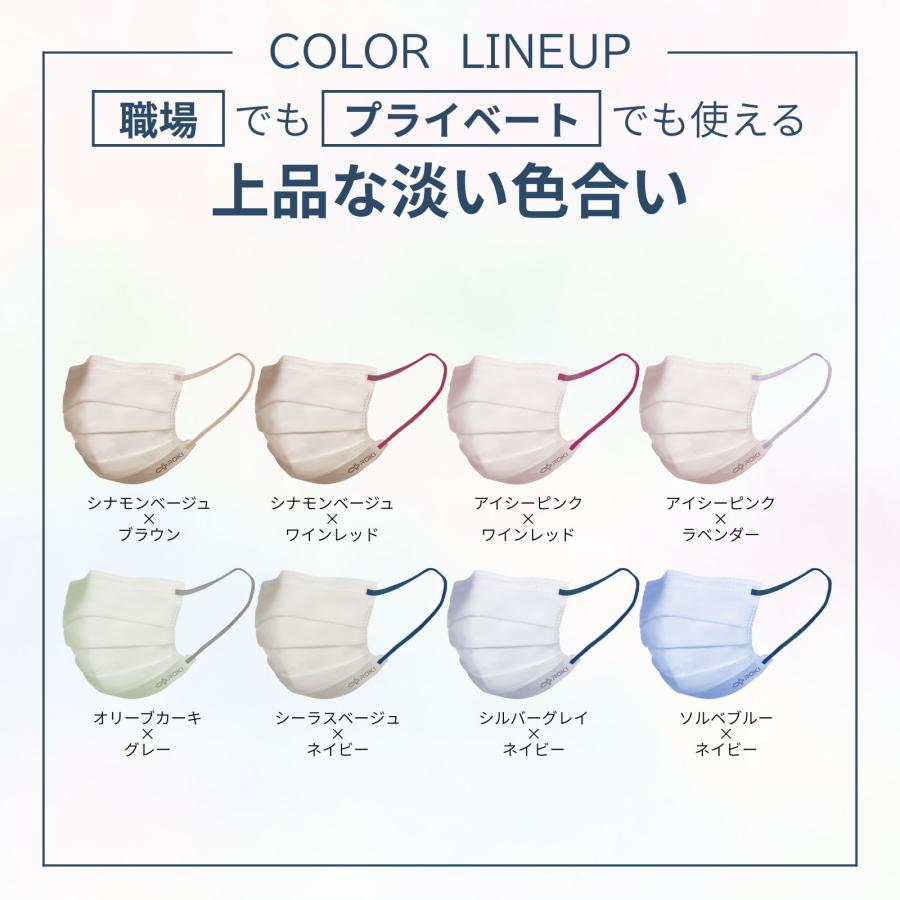 【ハンメイ】マスク7枚＋5枚 Fitty 【 フィッティ 公式 】 マスク 不織布 やや 小さめ 個包装