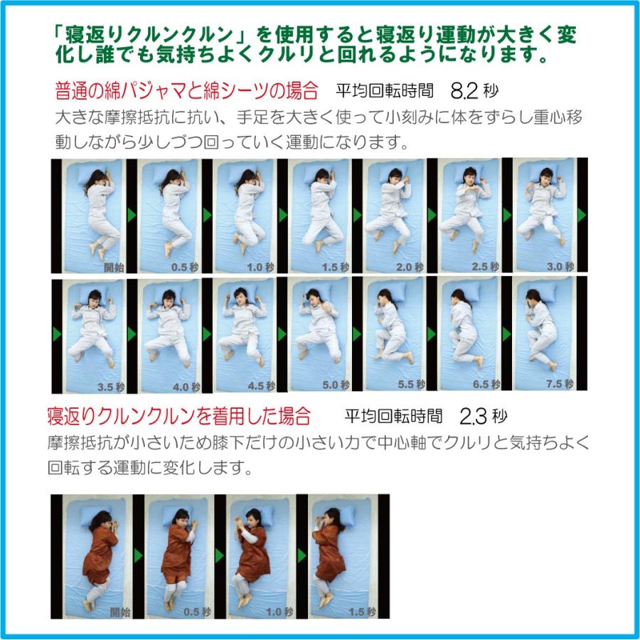 【寝返りクルンクルン】睡眠中の体への負担改善ウェア【寝起きの腰痛・腕や肩の痺れ・何度も目が覚める・起きてもダルいなど】 |  | 02