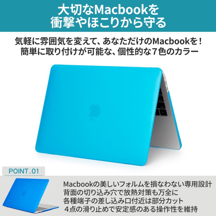 MacBook Air ケース 13インチ 透明 13.6インチ M1 M2 マックブック エアー おしゃれ カバー A2337 A2179  A1932 A1369 A1466