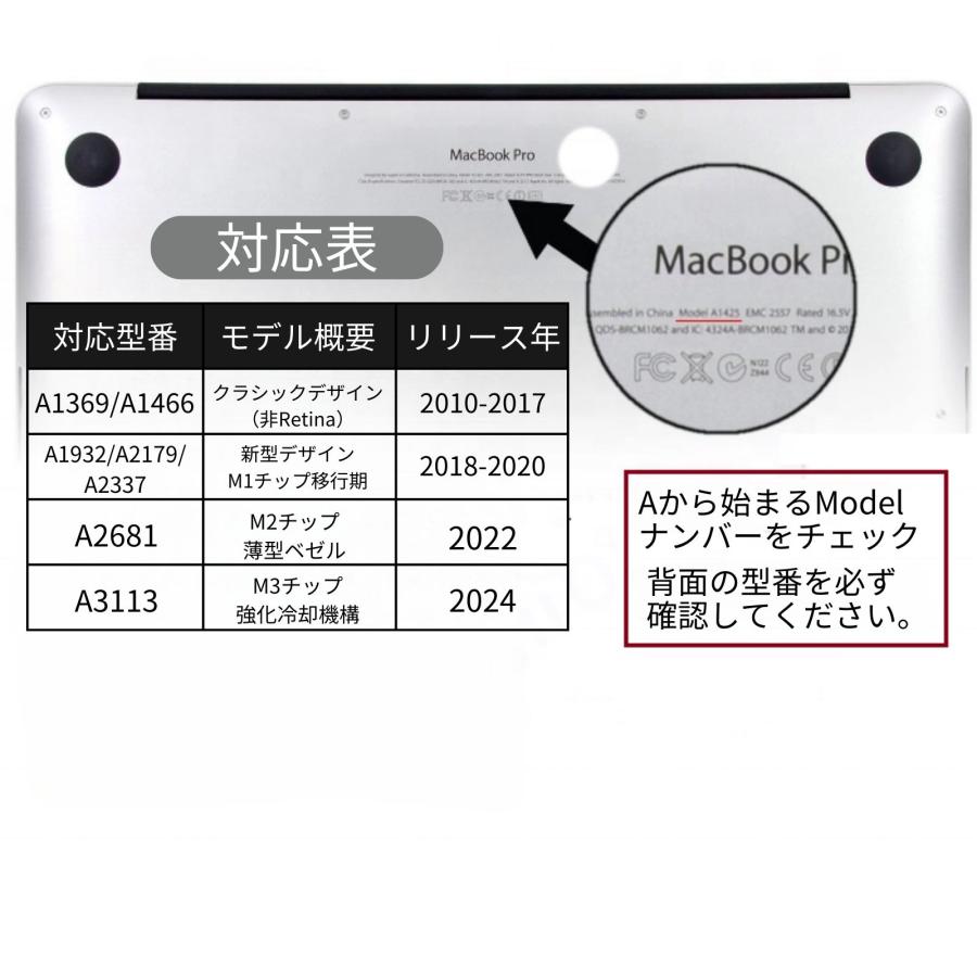 MacBook Air ケース 13 インチ マックブック エアー カバー 透明 MacBook Air ケース 13 インチ マックブック エアー カバー 透明