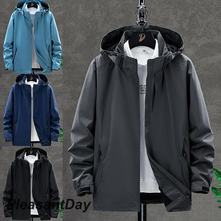 マウンテンパーカー メンズ レディース ウィンドブレーカー フード付き