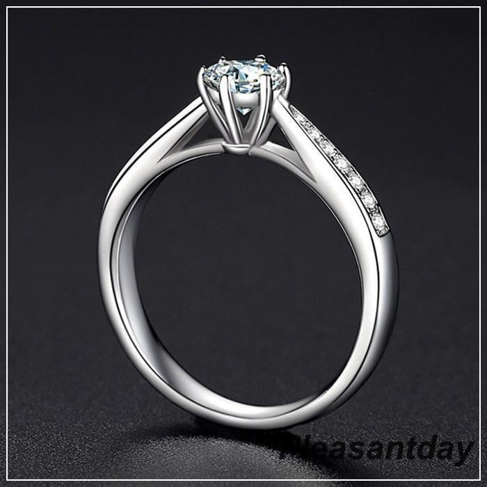 指輪 レディース 一粒ダイヤ 大粒 1.0カラット 婚約指輪 安い 重ね付け