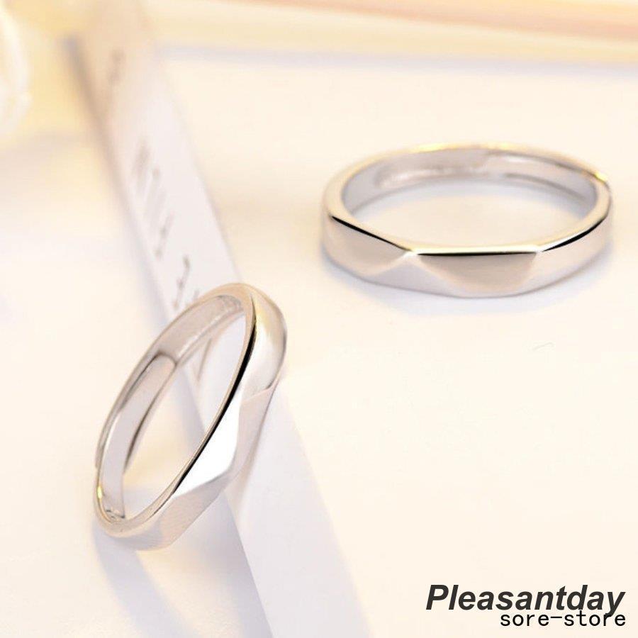 ペアリング 結婚指輪 マリッジリング 金属アレルギー対応 シルバー S925銀製 フリーサイズの画像