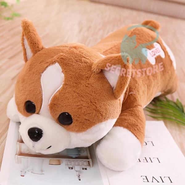 ブランド登録なし - コーギー コ 犬人となり ぬいぐるみ ねむねむ 抱きまくら差し上げ物 可愛らしい 癒しグッズ120糎