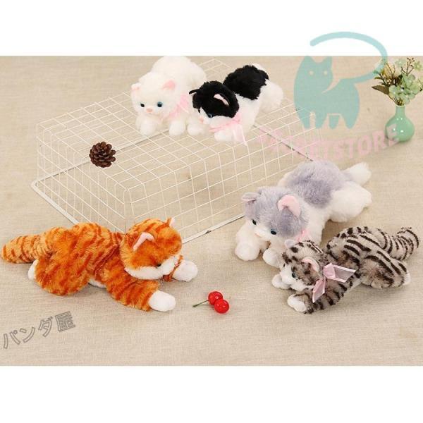 ひざねこ 動物 アニマル 猫 ネコ ぬいぐるみ 子猫 仔猫 グッズ 小さいサイズ かわいい おもしろ 縫い包み 置物 店飾り 誕生日 ギフト プレゼント | ブランド登録なし | 14