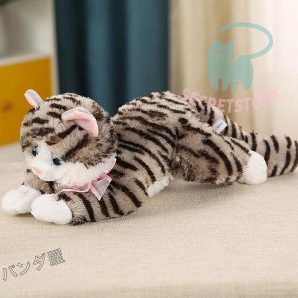 ひざねこ 動物 アニマル 猫 ネコ ぬいぐるみ 子猫 仔猫 グッズ 小さいサイズ かわいい おもしろ 縫い包み 置物 店飾り 誕生日 ギフト プレゼント | ブランド登録なし | 02