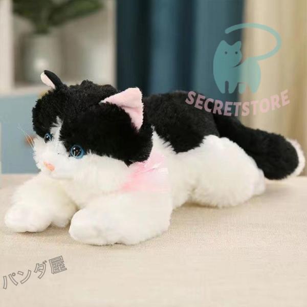 ひざねこ 動物 アニマル 猫 ネコ ぬいぐるみ 子猫 仔猫 グッズ 小さいサイズ かわいい おもしろ 縫い包み 置物 店飾り 誕生日 ギフト プレゼント | ブランド登録なし | 03