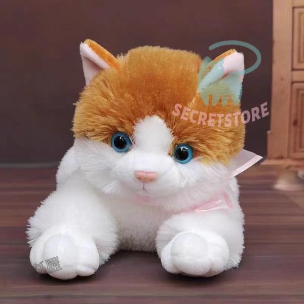 ひざねこ 動物 アニマル 猫 ネコ ぬいぐるみ 子猫 仔猫 グッズ 小さいサイズ かわいい おもしろ 縫い包み 置物 店飾り 誕生日 ギフト プレゼント | ブランド登録なし | 06