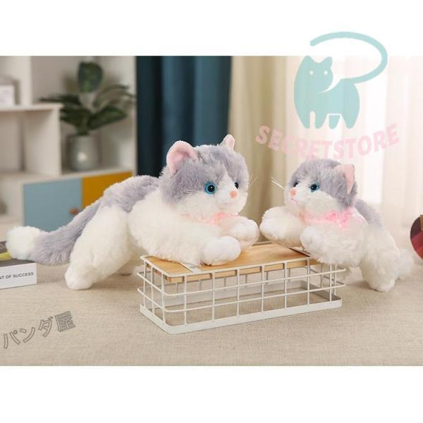 ひざねこ 動物 アニマル 猫 ネコ ぬいぐるみ 子猫 仔猫 グッズ 小さいサイズ かわいい おもしろ 縫い包み 置物 店飾り 誕生日 ギフト プレゼント | ブランド登録なし | 09