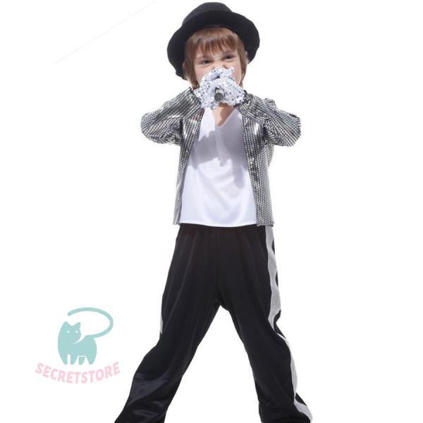 仮装 子供用 キッズ コスプレー コスチューム キッズ 万聖節  ハロウィーン コスプレ  キッズ 子供 Michael Jackson | ブランド登録なし | 04