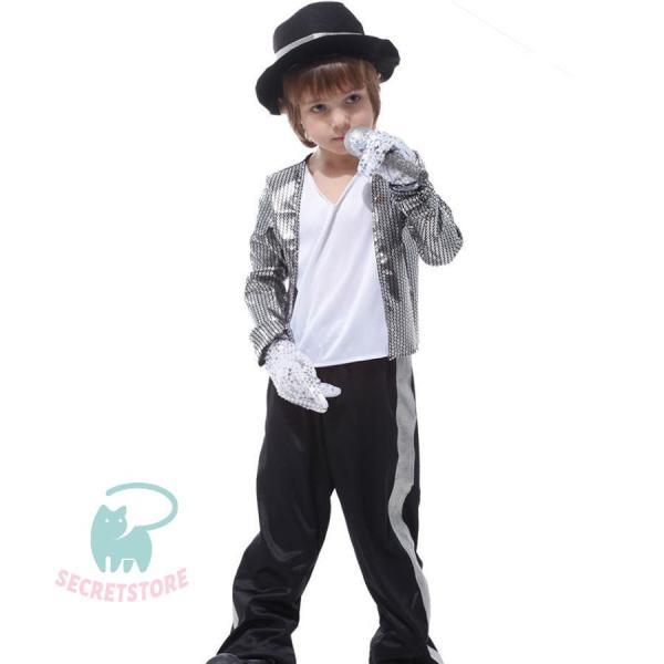 仮装 子供用 キッズ コスプレー コスチューム キッズ 万聖節  ハロウィーン コスプレ  キッズ 子供 Michael Jackson | ブランド登録なし | 05
