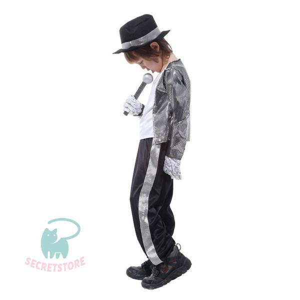 仮装 子供用 キッズ コスプレー コスチューム キッズ 万聖節  ハロウィーン コスプレ  キッズ 子供 Michael Jackson | ブランド登録なし | 06
