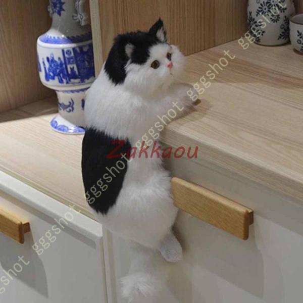 三毛猫 リアルねこ 猫ぬいぐるみ ペルシャ 手作り 動物モデル 座る