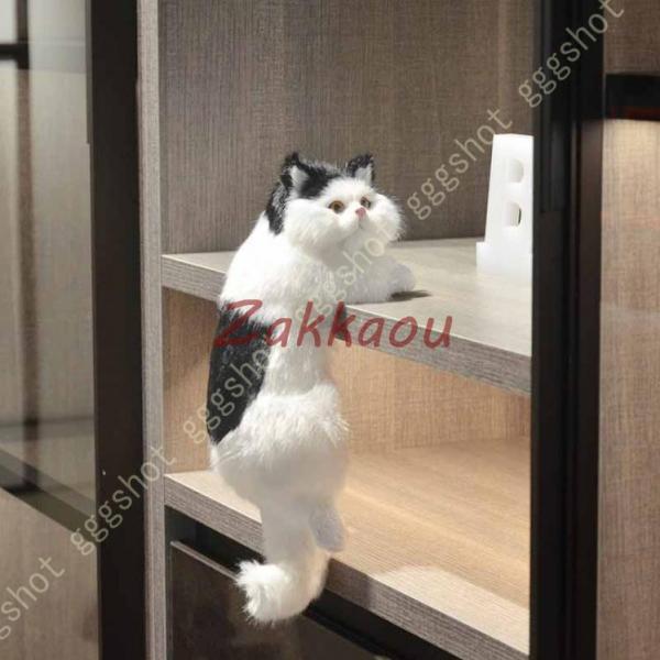 三毛猫 リアルねこ 猫ぬいぐるみ ペルシャ 手作り 動物モデル 座る