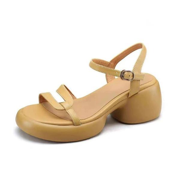 サンダル レディース 厚底 スポーツサンダル 白 ホワイト スポサン