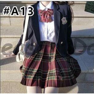 【23色展開】 入学式 卒業式 スーツ 女の子 女子 高校生 フォーマルスーツ 中学 レデイース  スカート チェック セット 卒服 発表会の画像
