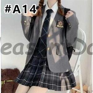 【23色展開】 入学式 卒業式 スーツ 女の子 女子 高校生 フォーマルスーツ 中学 レデイース  スカート チェック セット 卒服 発表会の画像