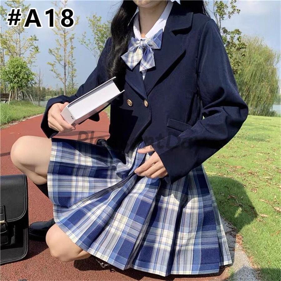 【23色展開】 入学式 卒業式 スーツ 女の子 女子 高校生 フォーマルスーツ 中学 レデイース  スカート チェック セット 卒服 発表会の画像