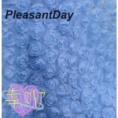 爆買 生地 布 切り売り 0.9m単位 服地 布地 レース チュール 花 バラ 薔薇 フラワー 3D 立体的 レディース 女性 子供 女の子 おしゃれ | ブランド登録なし | 04