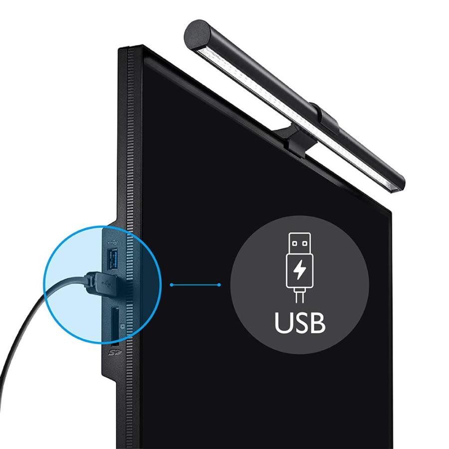 BenQ ScreenBar スクリーンバー モニター掛け式ライト [デスク