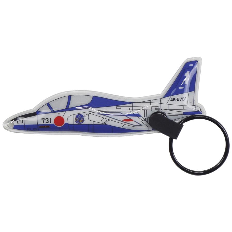 キーホルダー 航空自衛隊 LEDライト ブルーインパルス ACK075