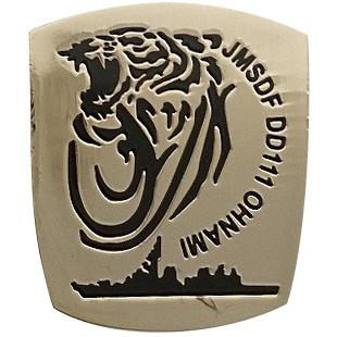 ピンバッチ 海上自衛隊 護衛艦おおなみ DD-111(金) ACP106-030 海自