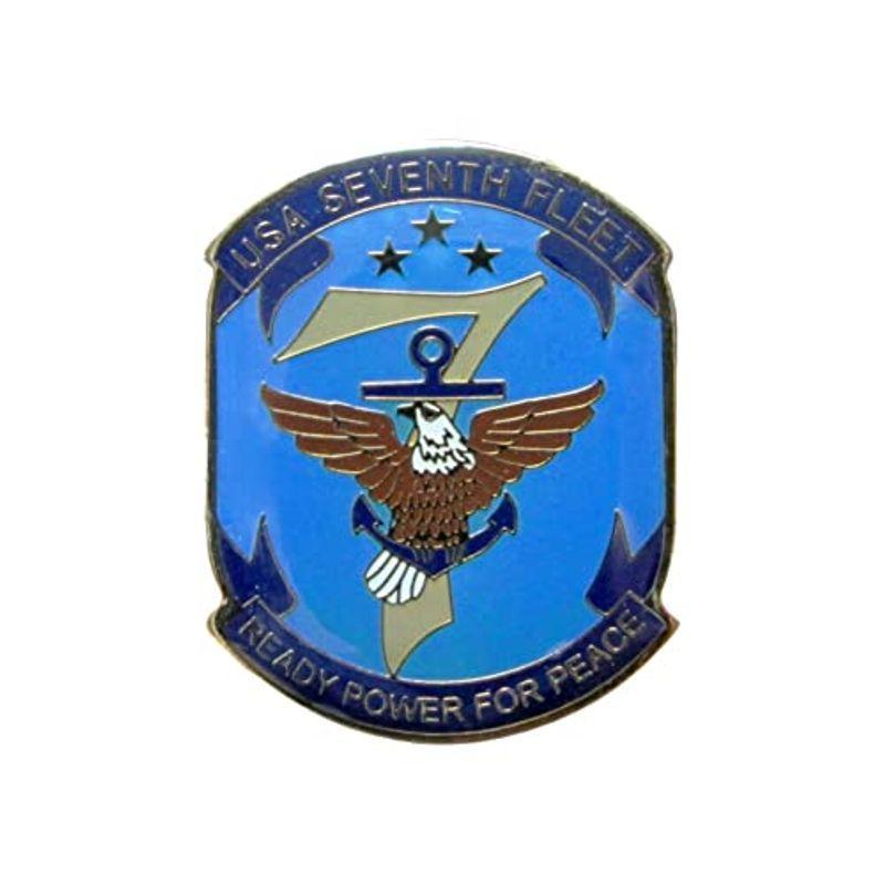 ピンバッチ 米海軍 US NAVY 第7艦隊 ACP106-097 自衛隊グッズ