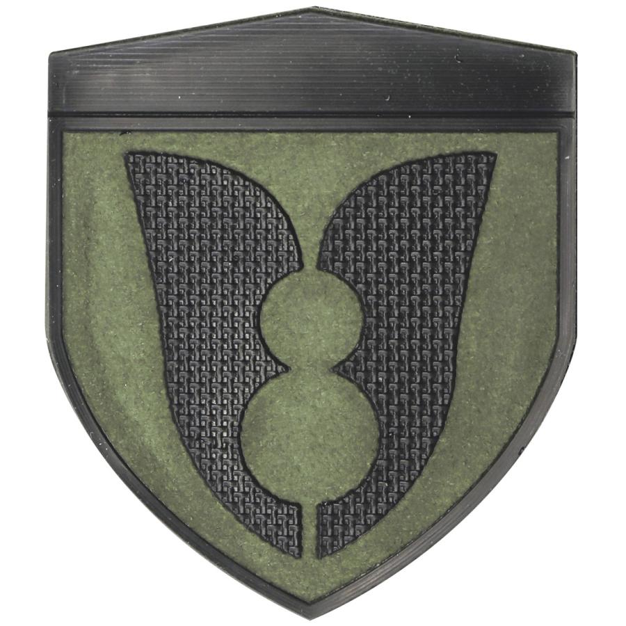 シリコン製ワッペン 陸上自衛隊 部隊章 西部方面隊 第8師団 ACW026