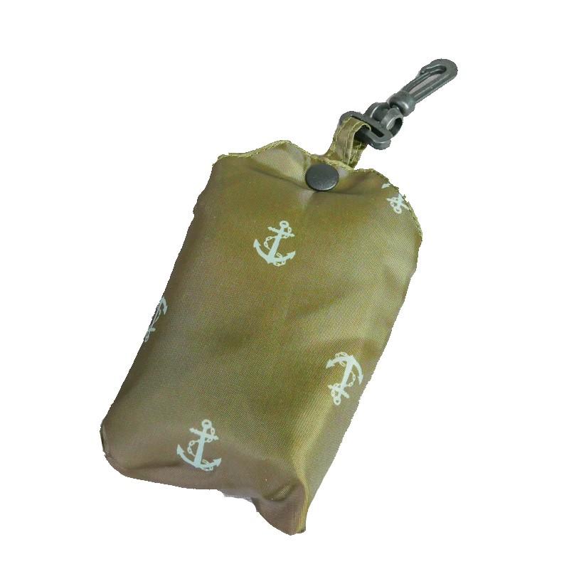 エコバッグ イカリ 錨(オリーブグリーン) マリン BAC006 自衛隊グッズ