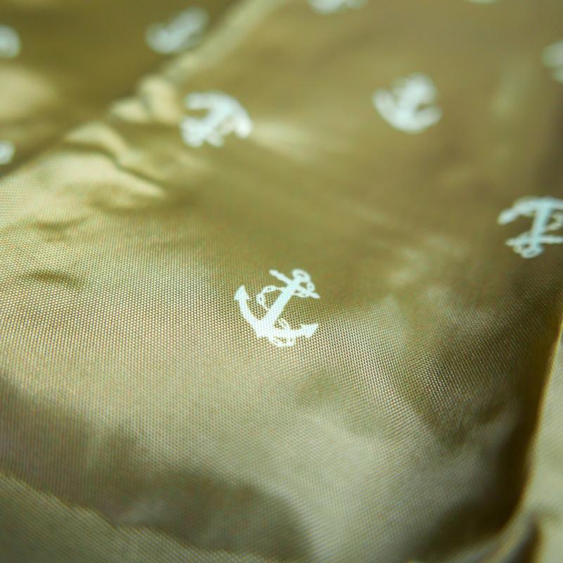 エコバッグ イカリ 錨(オリーブグリーン) マリン BAC006 自衛隊グッズ