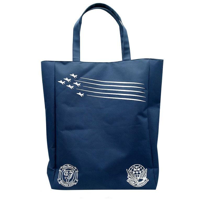 トートバッグ 航空自衛隊 ブルーインパルス マチ付 BAT016 空自 自衛隊