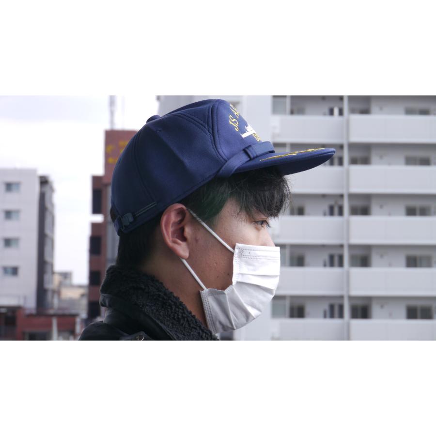 キャップ 海上自衛隊 護衛艦あしがら DDG-178 モール付(紺) サイズ(M/L