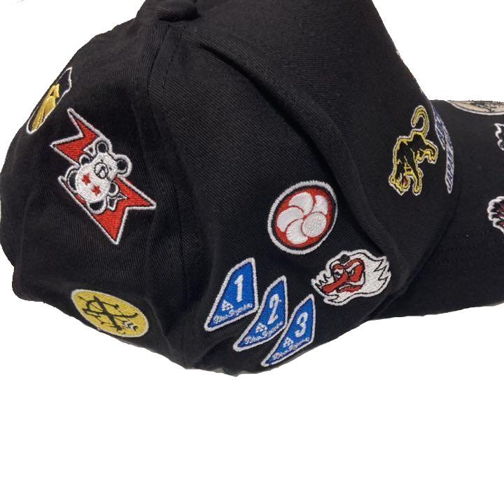 キャップ 航空自衛隊 ブルーインパルス＆飛行隊刺繍