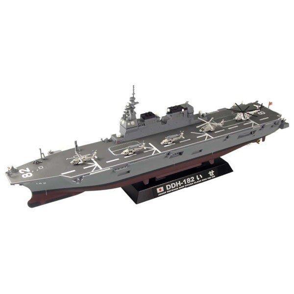 塗装済み完成モデル 海上自衛隊 護衛艦いせ DDH-182 1/700スケール