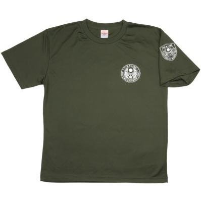 Tシャツ 陸上自衛隊 桜刀工ンブレムOD 半袖 ドライ(サイズ:S/M/L/LL/3L) IRT204 陸自 自衛隊グッズ 衣類｜pleasure-supply｜02