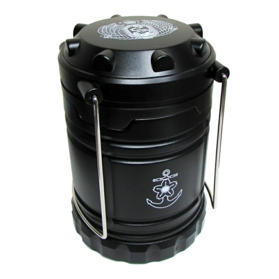 防災用ランタン 海上自衛隊 非常用 電池式 スライド式自動点灯 明るさ