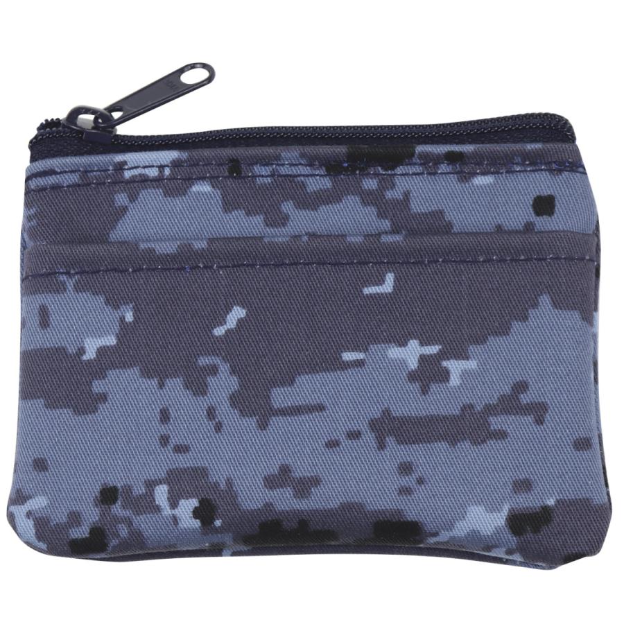 小銭入れ ファスナー式 海上自衛隊 海自デジタル迷彩 ZAE050 自衛隊