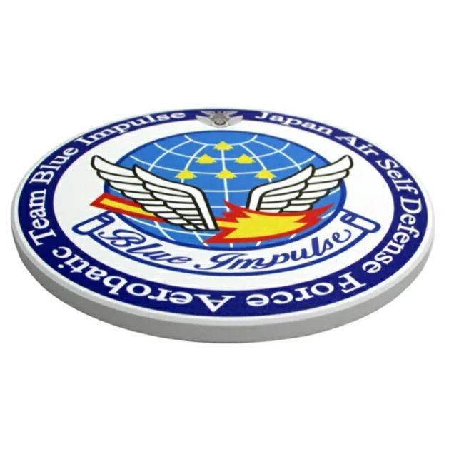 セラミック吸水コースター 航空自衛隊 ブルーインパルス エンブレム